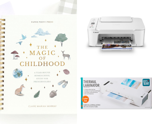 Preschool Home School cover photo collage