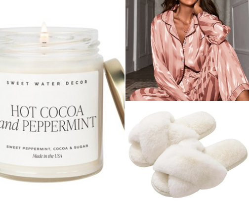 Soft Girl Night-In: Cozy, Cute & Affordable Self-Care Finds cover photo collage
