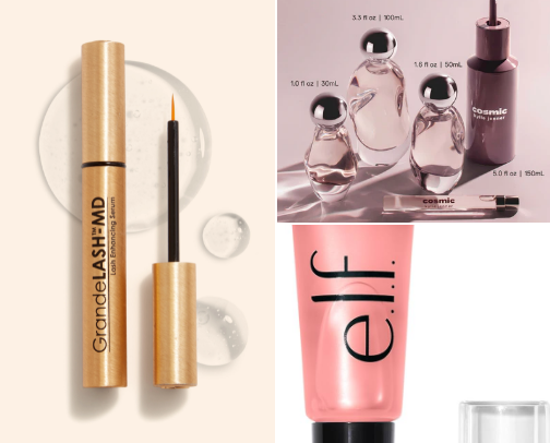 College Girl Beauty Products cover photo collage