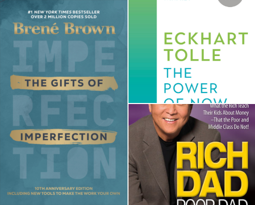the best identity upgrading books cover photo collage