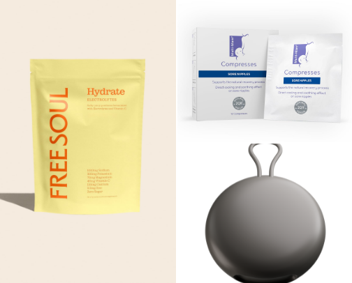 Unexpected Birth Bag Essentials cover photo collage
