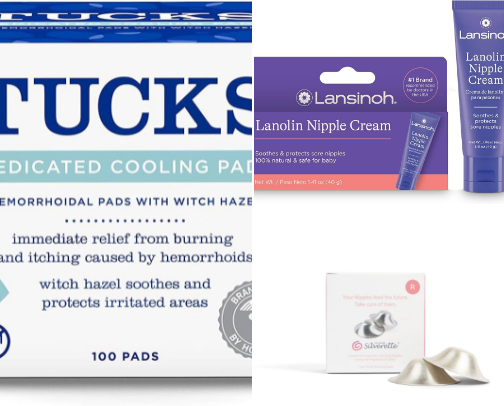 Postpartum Must Haves For Moms cover photo collage