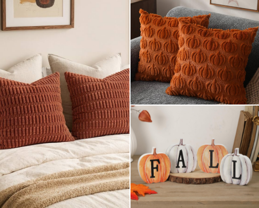 Cute Fall items cover photo collage