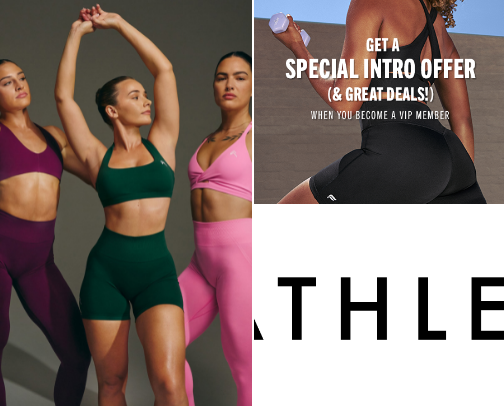 Workout clothes for the plus size girls cover photo collage