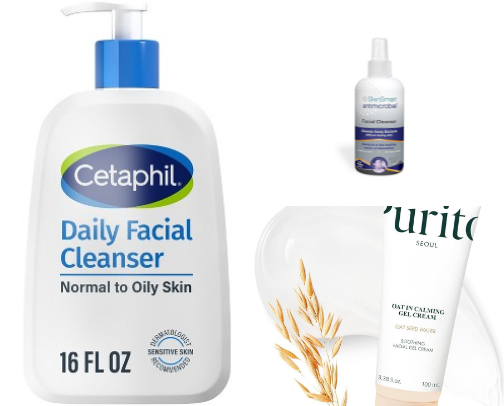 current antifungal skincare routine cover photo collage