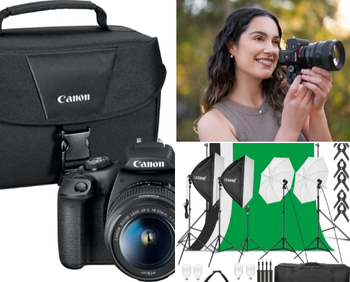 How I Started Photography (Beginner Essentials) cover photo collage