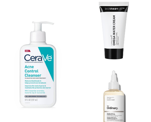 Top Skincare! - Acne prone to normal skin cover photo collage