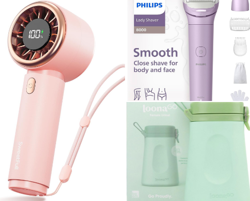 Her go-to tech & fine gadgets cover photo collage