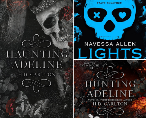 Dark Romance Novels💋 cover photo collage