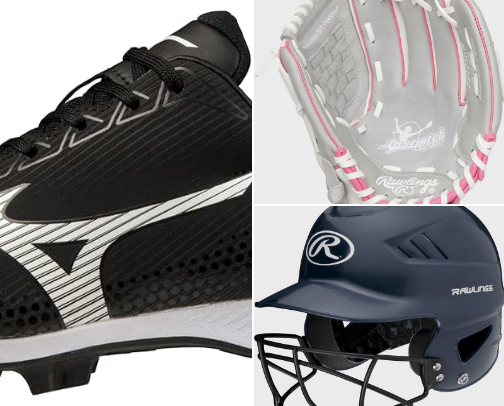 First Day of Softball cover photo collage