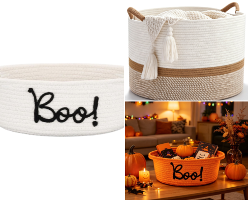Boo baskets must haves this year cover photo collage