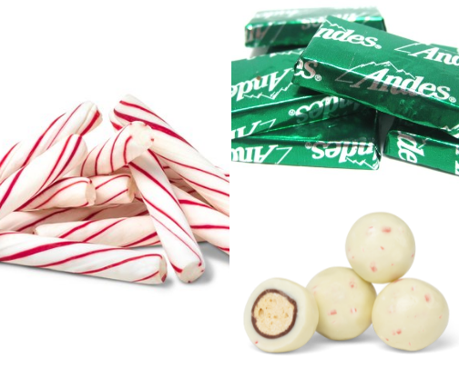 Mad About Peppermint Sweets and Chocolates cover photo collage