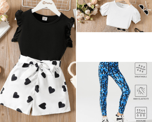 Girl Kid cover photo collage