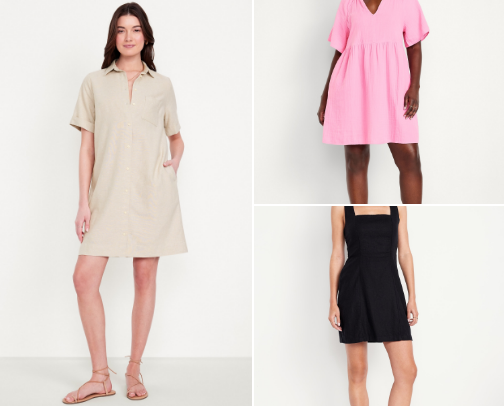 Don’t sleep on Old Navy 👀 cover photo collage