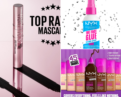 My favorite beauty recs cover photo collage