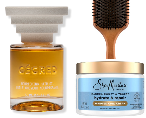 My Favorite Curly-Hair Products cover photo collage