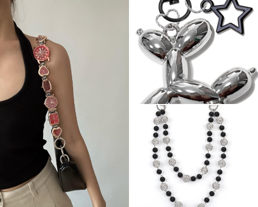 Cute Purse Accessories cover photo collage