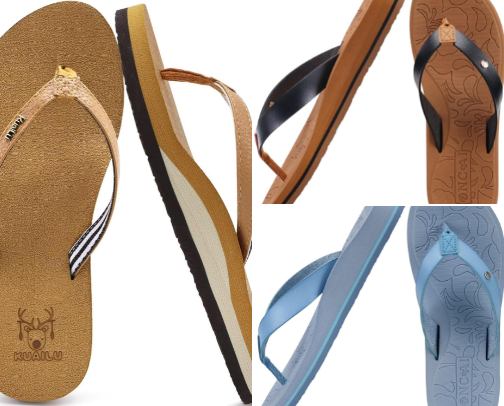 Top 10 Comfy Beach Thong Sandals You Can Walk In All Day cover photo collage