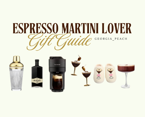 Gift Guide for Espresso Martini Lovers cover photo collage