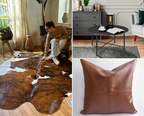Apartment living room cover photo collage