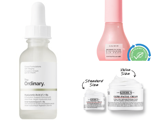 Skincare cover photo collage