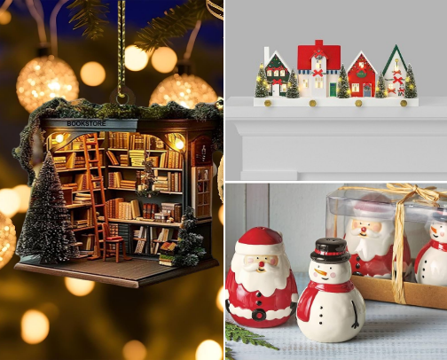 Holiday Aesthetic 2025: Trendy Christmas Decor Finds 🎄🎅🏽 cover photo collage