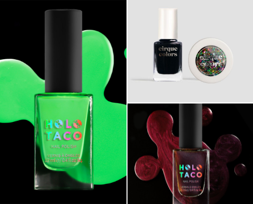 Halloween Nail Polish cover photo collage