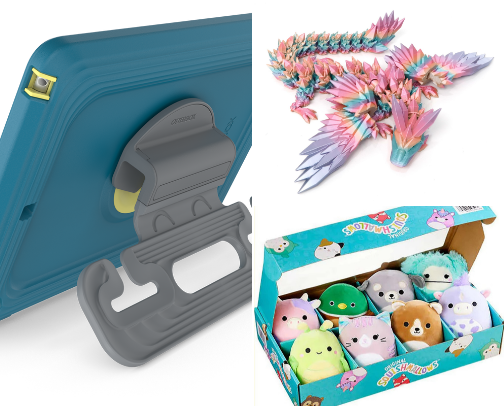 Toys and games for pre-pre-teen girls (6-10 years old) cover photo collage