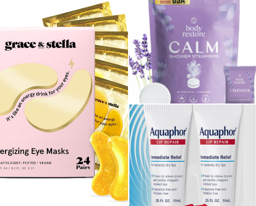 stocking stuffers for her💄 cover photo collage
