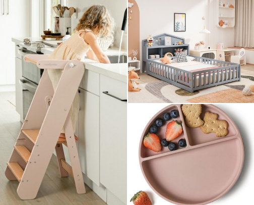 Life with a Toddler cover photo collage