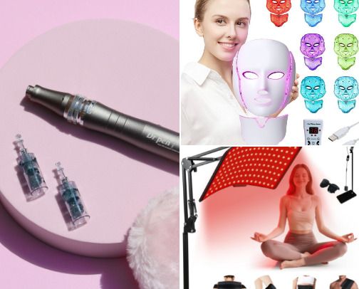 My skin devices cover photo collage