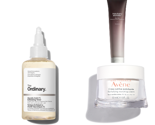 Facial care cover photo collage