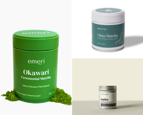 Matcha powders & tools every matcha lover needs! cover photo collage