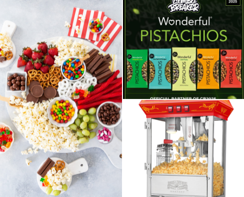 Must have for movie night munchies cover photo collage