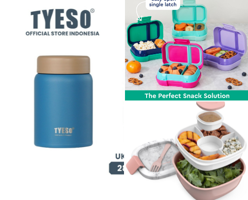 Great lunch box, tumbler and water bottle cover photo collage