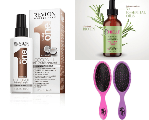 Hair essentials cover photo collage