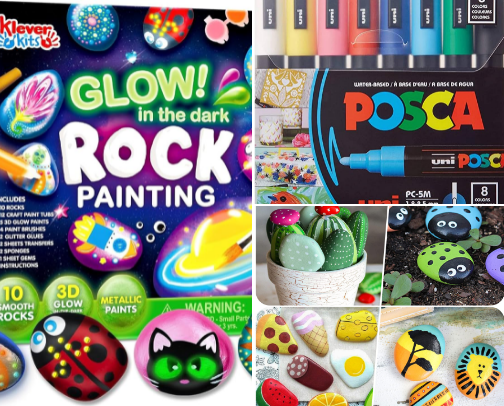 Rock Painting Starter Kit Essentials: Top Amazon Picks for Central Florida Families cover photo collage