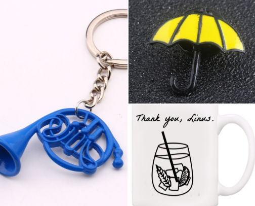 How I met your mother gift ideas cover photo collage