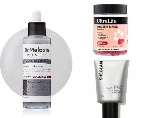 My favorite beauty recs cover photo collage