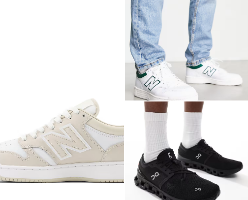 Shoes for men cover photo collage