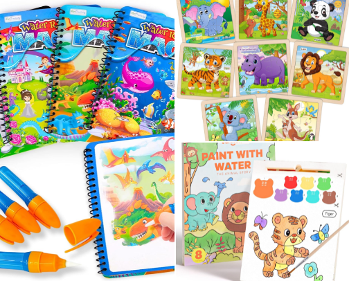 Toddler MUST HAVES for the vehicle!! cover photo collage