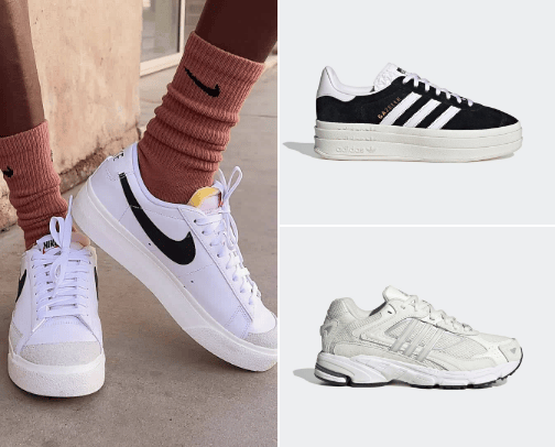 Sneakers cover photo collage