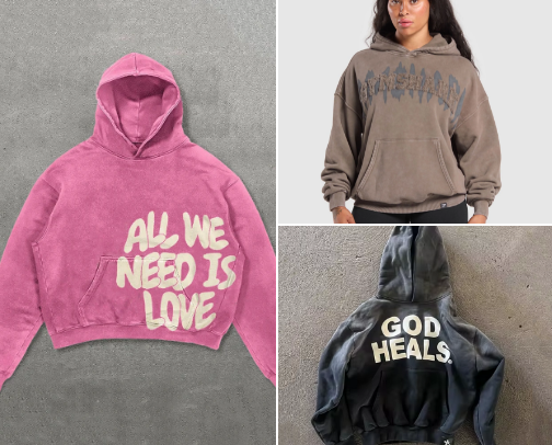 Streetwear fashionable hoodies 🌟 cover photo collage