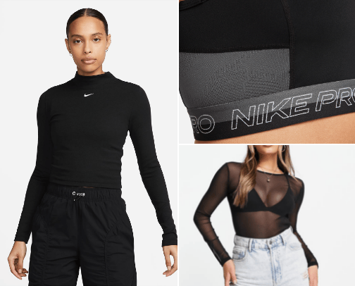 Tops and T-shirts cover photo collage