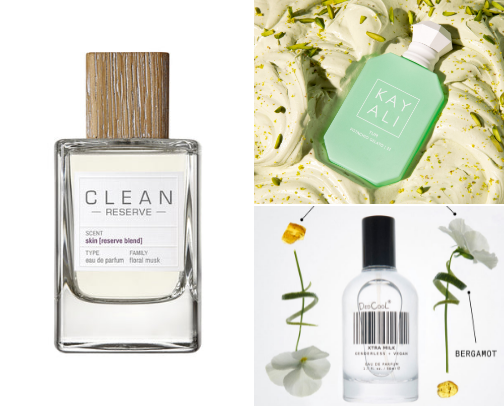 my fav fragrances for various occasions cover photo collage