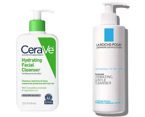 Non foaming cleansers for congested skin!! cover photo collage