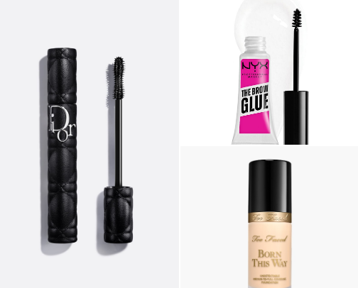 10 minute makeup products cover photo collage
