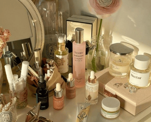 favorite makeup products 🩷 cover photo collage