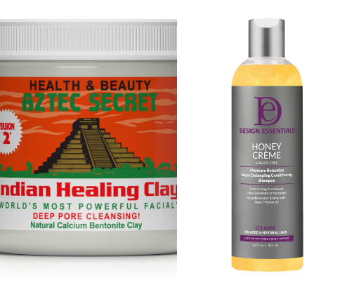 Low porosity natural hair cover photo collage