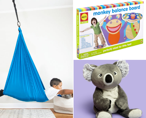 Our most used sensory items cover photo collage